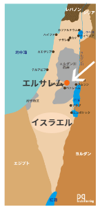 イスラエル地図
